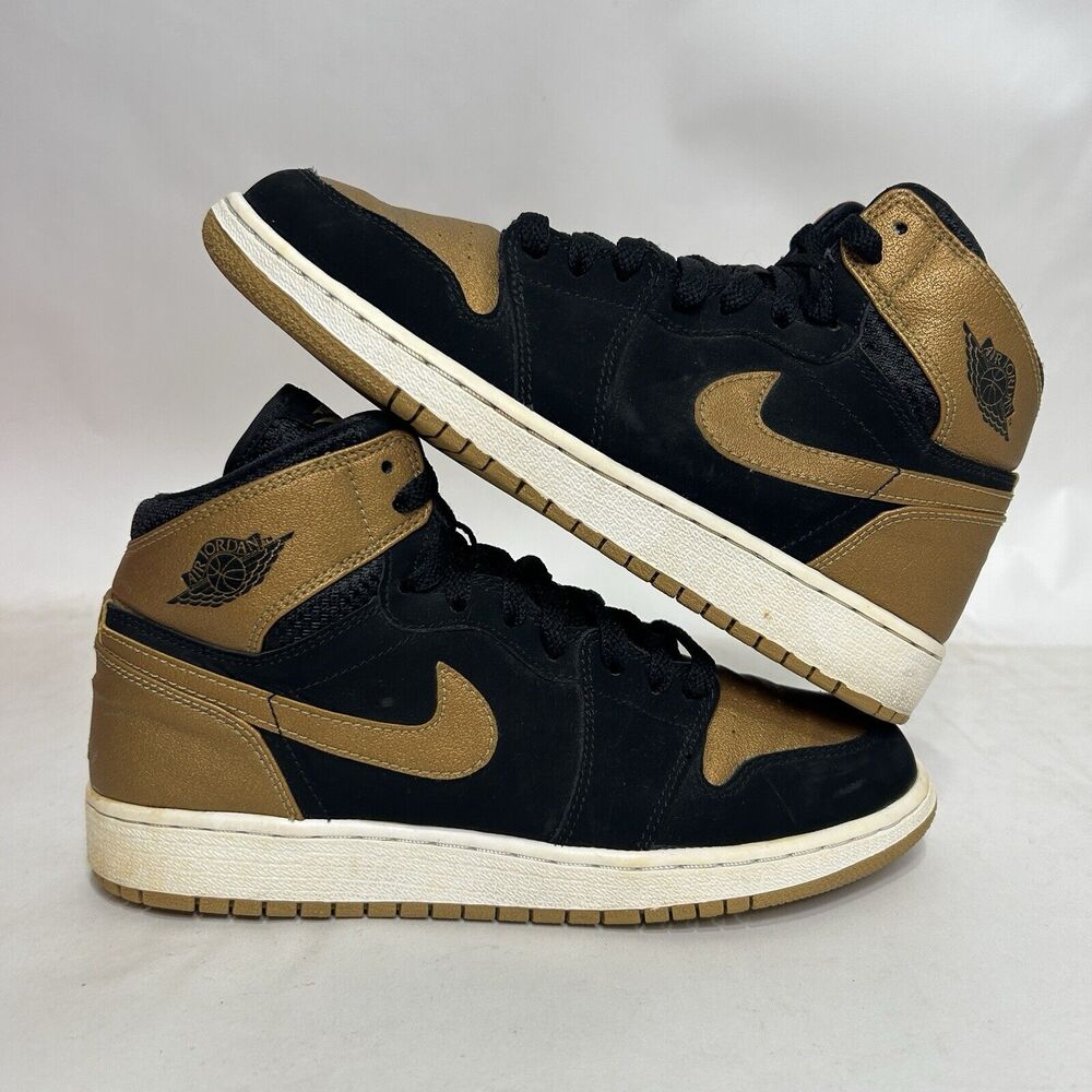 Nike Air Jordan 1 High Retro BG “Melo/Black Gold” 2024